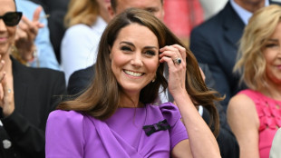La princesse Kate assiste &agrave; la finale hommes de Wimbledon