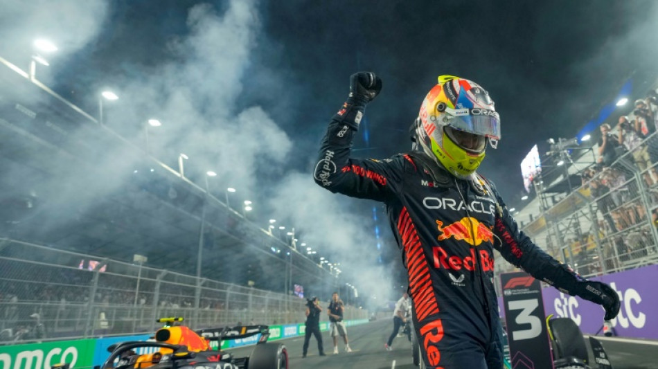 'Street fighter' Perez leads Red Bull sweep in Saudi Arabian GP 