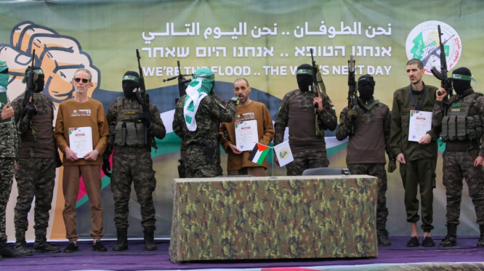 Le Hamas lib&egrave;re trois nouveaux otages isra&eacute;liens apr&egrave;s 16 mois de captivit&eacute; &agrave; Gaza