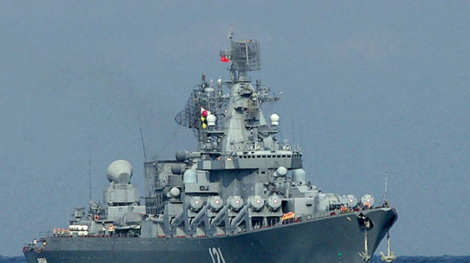 Le navire amiral de la flotte russe en mer Noire a coul&eacute;