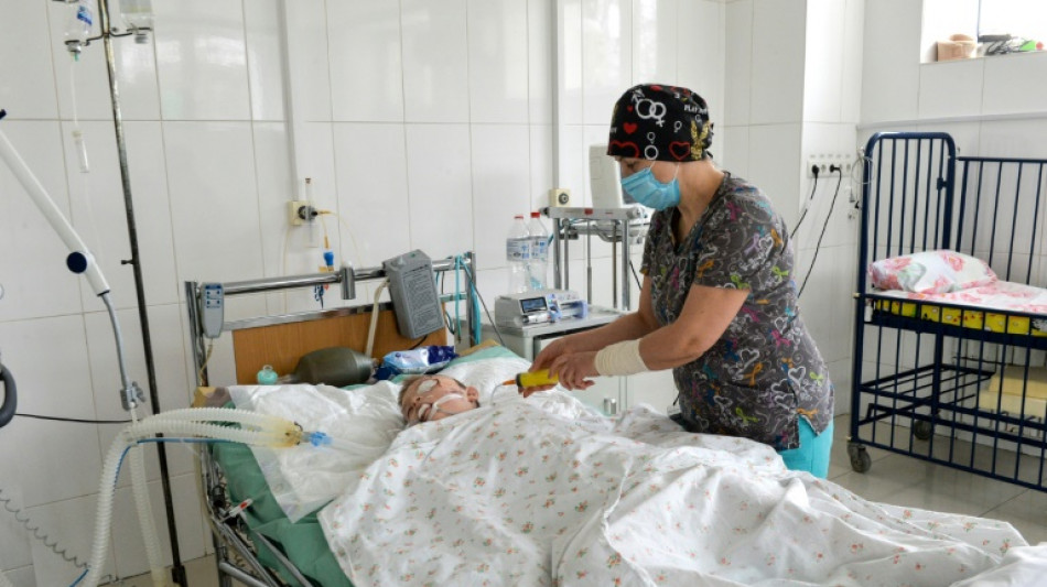 Dans un h&ocirc;pital de Kharkiv, le calvaire d'enfants bless&eacute;s dans des bombardements