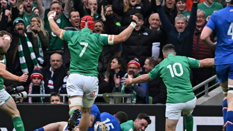 Six nations: le XV de France stopp&eacute; net en Irlande