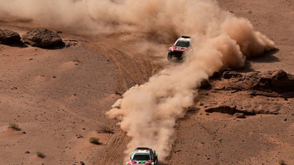 Al Rajhi, vigente ganador del Dakar, abandona por problemas t&eacute;cnicos