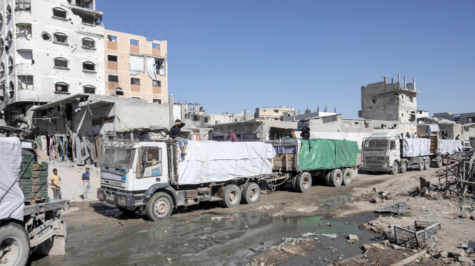 Wfp, a Gaza non abbastanza aiuti, aprire tutti i valichi