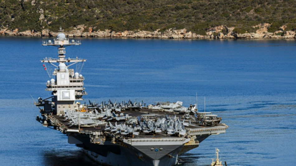 El poder militar estadounidense desplegado en Oriente Medio
