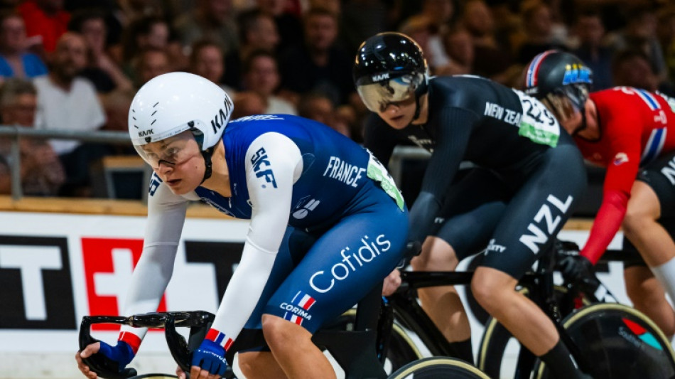Mondiaux de cyclisme sur piste: les Fran&ccedil;aises m&eacute;daille d'argent de l'Am&eacute;ricaine