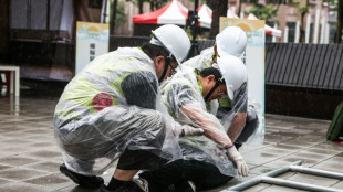 Heavy rain puts a dampener on Taiwan 'extreme heat' drill