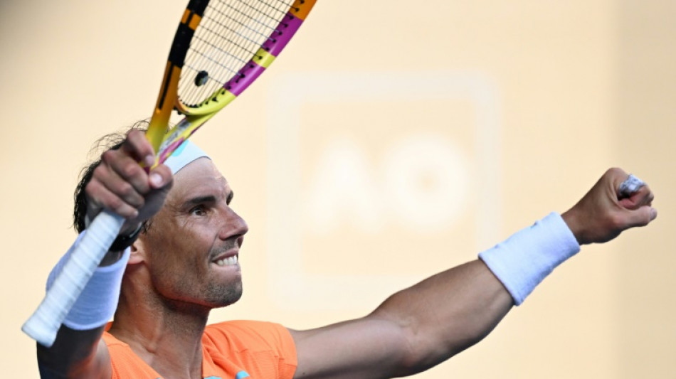 Open d'Australie: Nadal c&egrave;de un set mais passe au 2e tour
