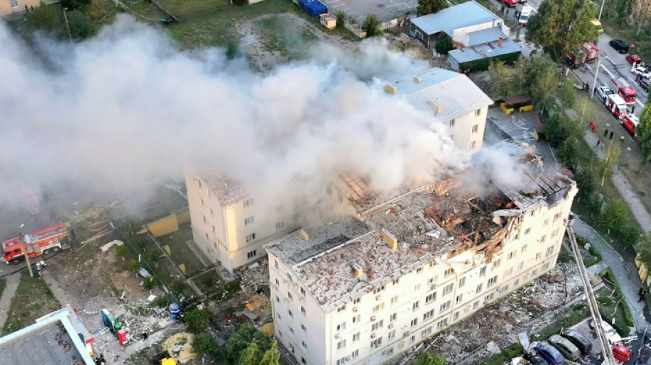 Five killed in Russian drone attack on Ukraine apartment block