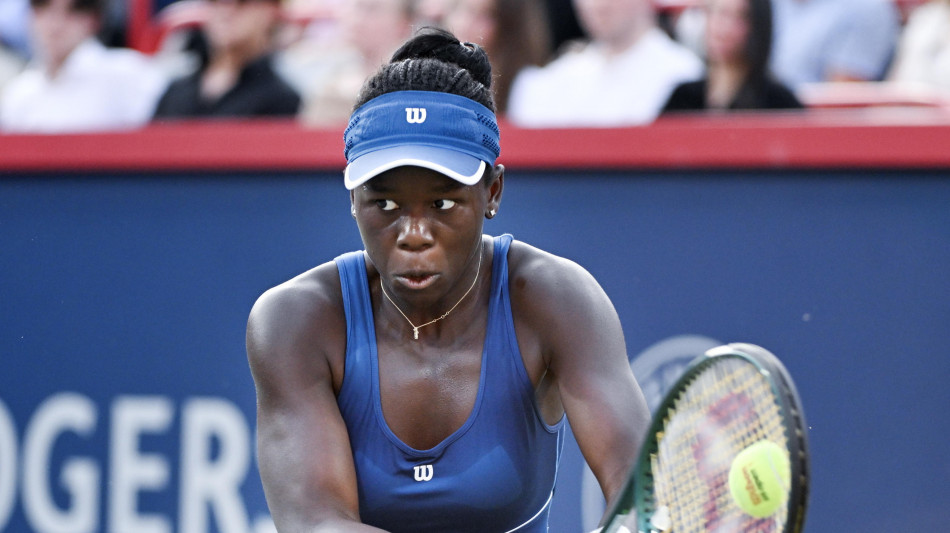 Tennis: la canadese Victoria Mboko trionfa a Montreal