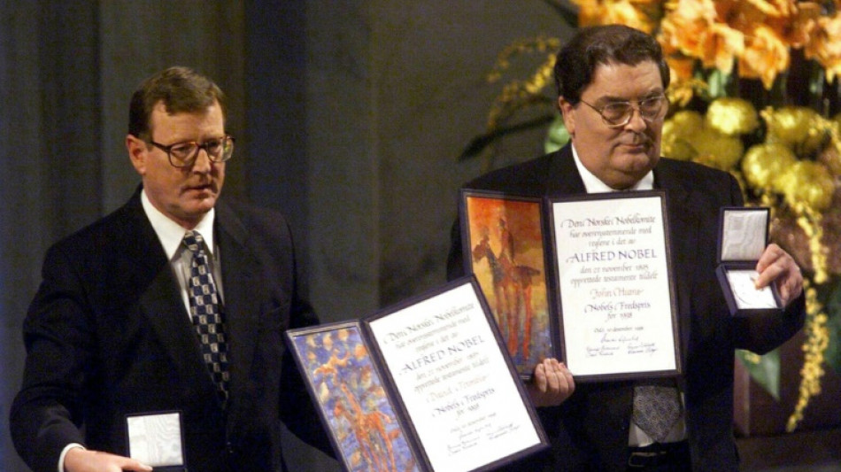 David Trimble, "faucon" protestant converti &agrave; la paix
