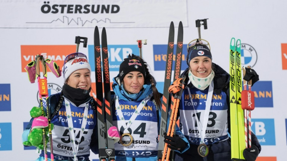 Biathlon: Wierer remporte l'individuel &agrave; Ostersund, premier podium pour Bened