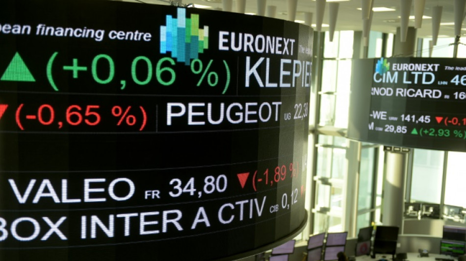 La Bourse de Paris retrouve son souffle gr&acirc;ce &agrave; de bons r&eacute;sultats d'entreprises