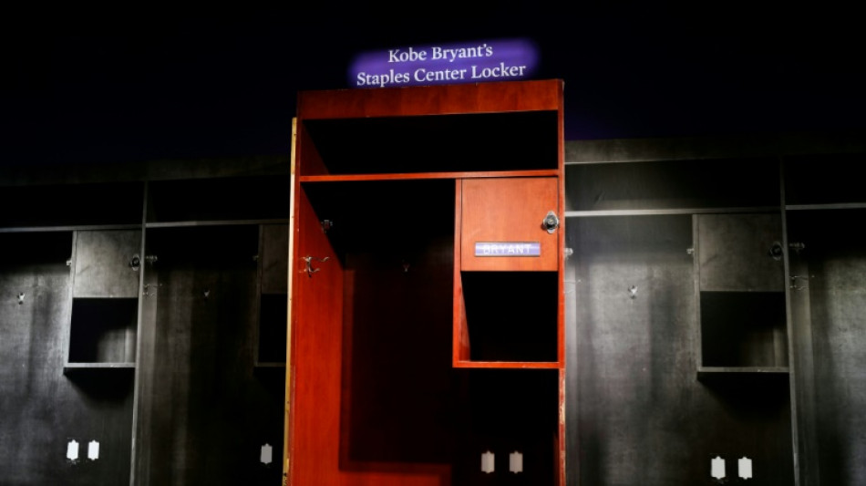 Le casier de vestiaire de Kobe Bryant vendu 2,9 millions de dollars aux ench&egrave;res