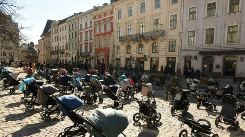 Lviv pleure ses enfants tu&eacute;s dans la guerre contre la Russie