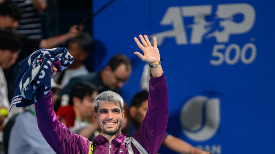 Sin complicaciones en el tobillo, Alcaraz avanza a semifinales en Tokio