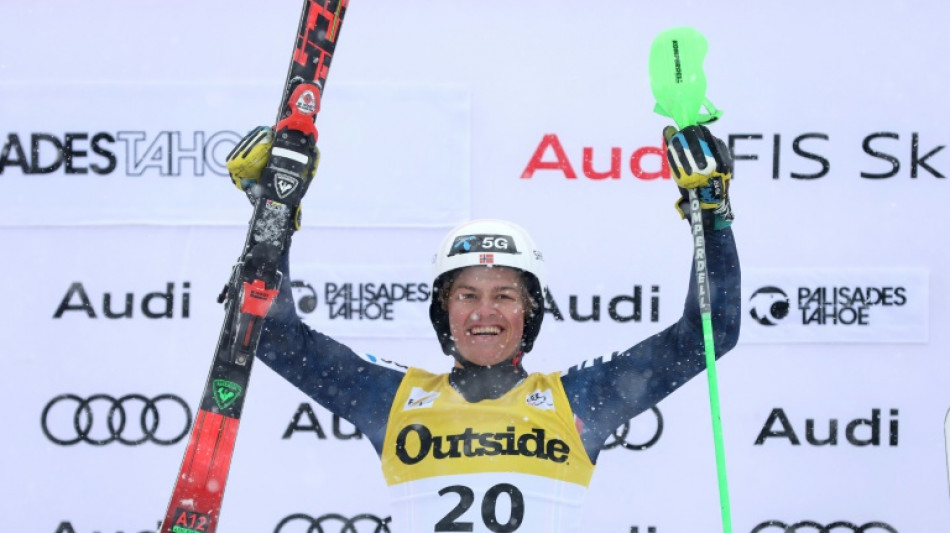 Steen Olsen wins Tahoe World Cup slalom after Ginnis disqualified