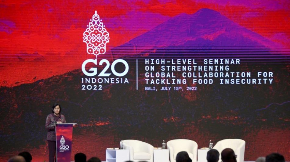 Les Occidentaux d&eacute;noncent au G20 l'impact de la guerre russe sur l'&eacute;conomie