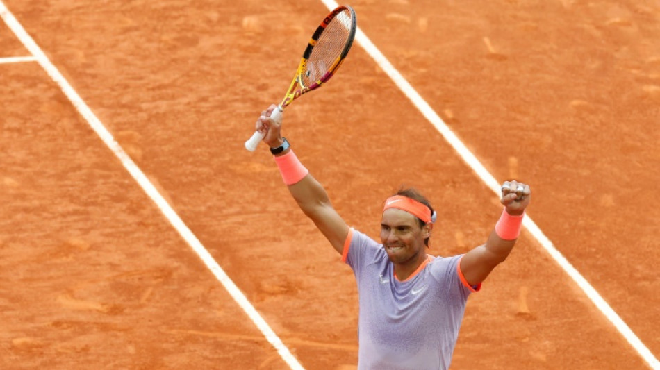 Tennis:&nbsp;Nadal en huiti&egrave;mes de finale &agrave; Madrid apr&egrave;s une troisi&egrave;me victoire d'affil&eacute;e