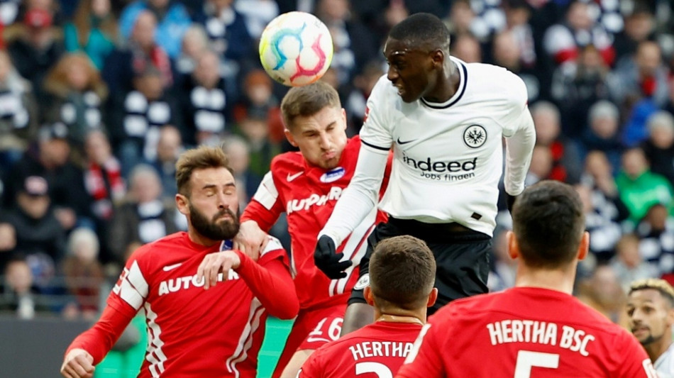 Gegen furiose Frankfurter: Hertha-Krise versch&auml;rft sich 