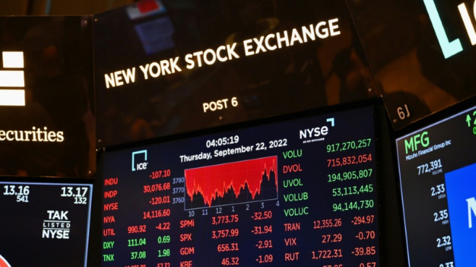 Wall Street ouvre en baisse, proche de ses plus bas de l'ann&eacute;e
