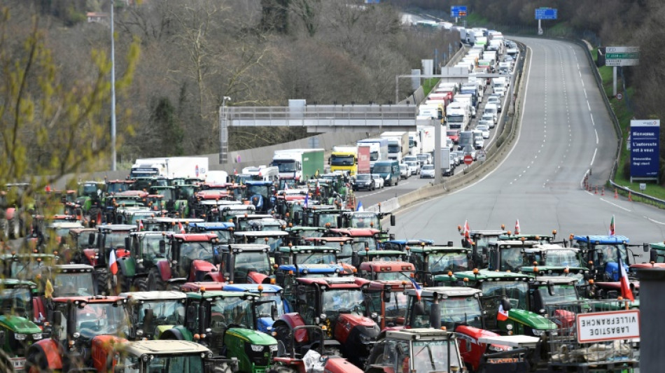 Europ&eacute;ennes: les agriculteurs espagnols et fran&ccedil;ais bloquent la fronti&egrave;re