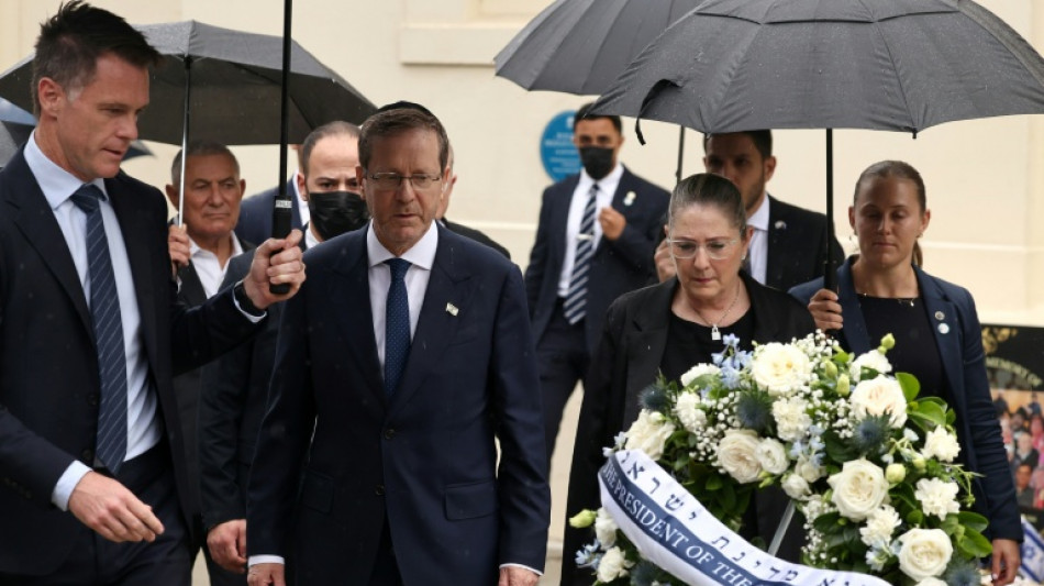 Israeli president says 'we will overcome evil' at Bondi Beach