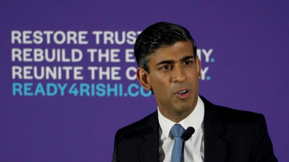 Royaume-Uni: Rishi Sunak s'applique &agrave; ne pas critiquer Johnson en lan&ccedil;ant sa campagne