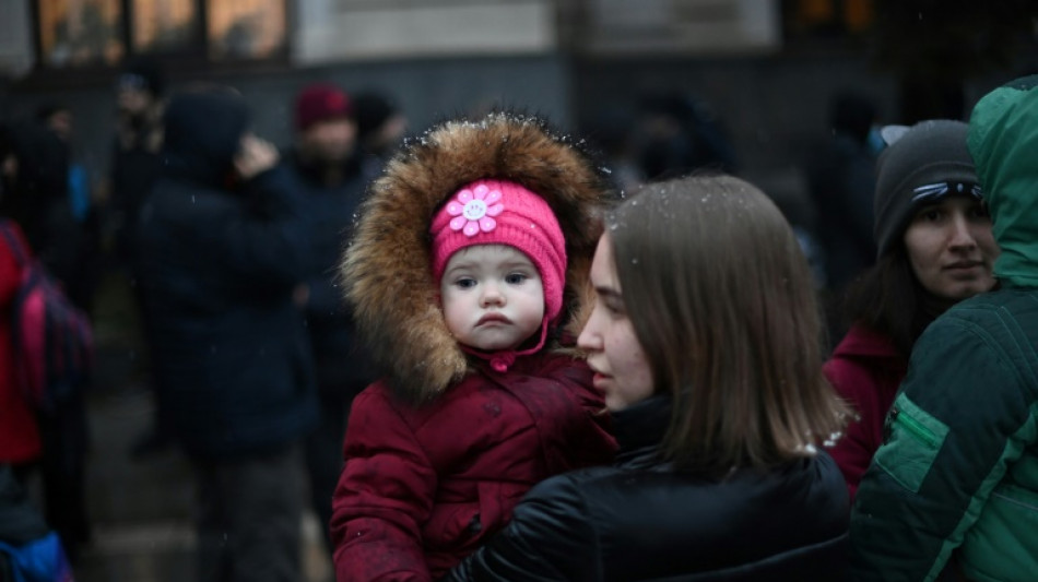 Dans l'ouest de l'Ukraine, le d&eacute;sarroi des d&eacute;plac&eacute;s fuyant l'invasion russe