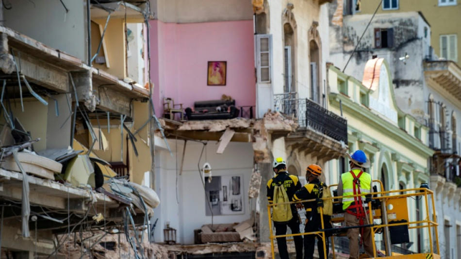 Cuba: le bilan de l'explosion de l'h&ocirc;tel Saratoga monte &agrave; 43 morts