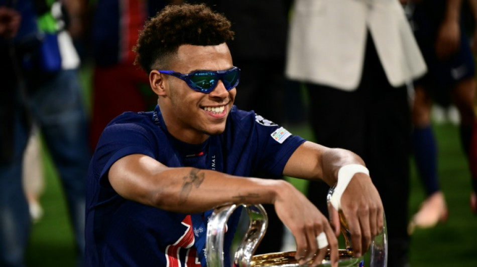 Teenager Doue caps dream season by starring in PSG's Champions League triumph