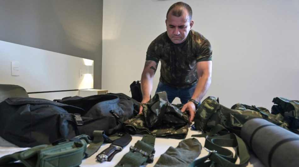 Des Br&eacute;siliens au combat en Ukraine &agrave; 11.000 km de chez eux