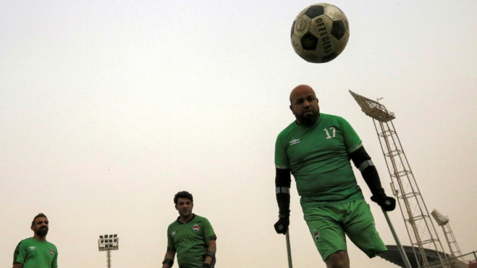 Meurtris par les conflits en Irak, des amput&eacute;s montent leur &eacute;quipe de football