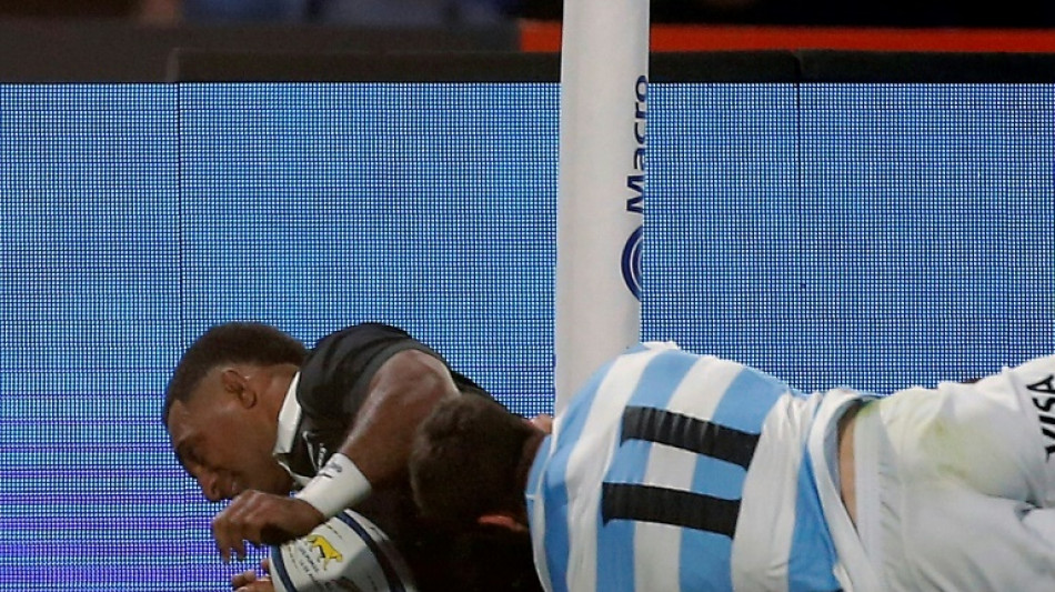 All Blacks beat Argentina 41-24 to reclaim top world rank
