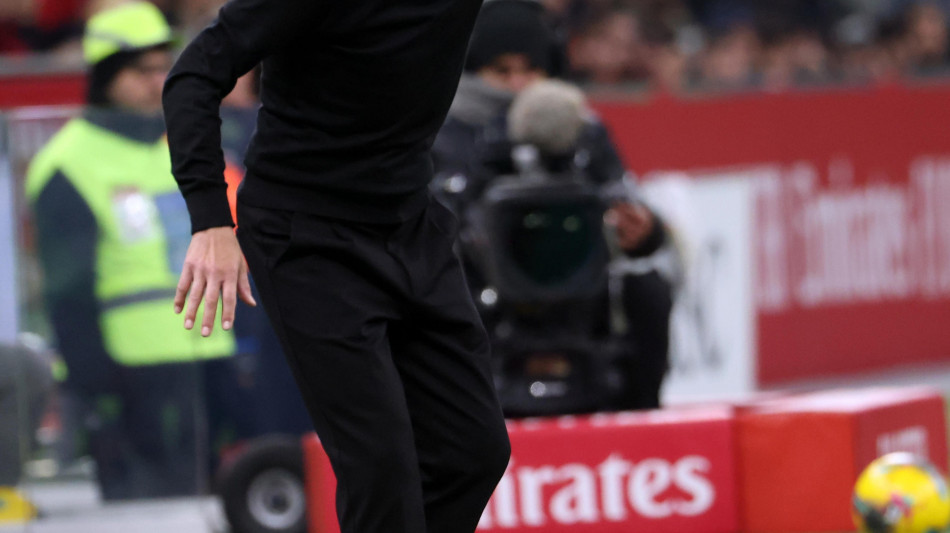 Milan: Conceicao, primo tempo pi&ugrave; debole da quando alleno