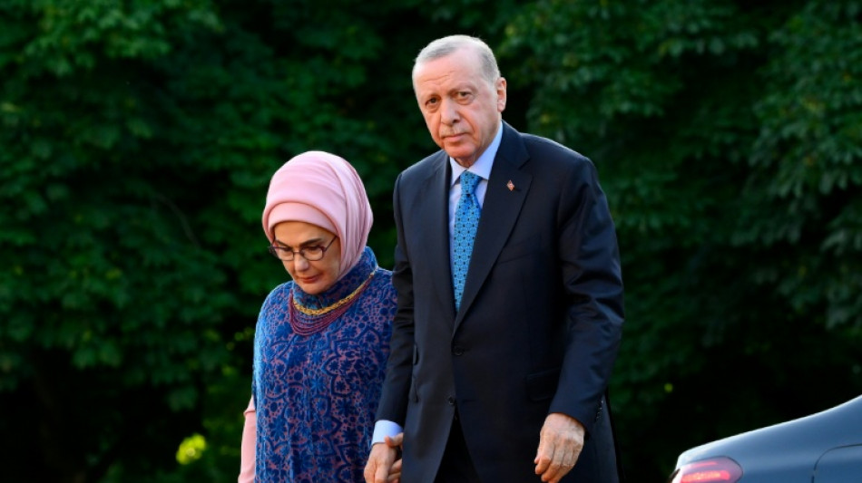 La mujer de Erdogan pide a Melania Trump defender a los niños de Gaza