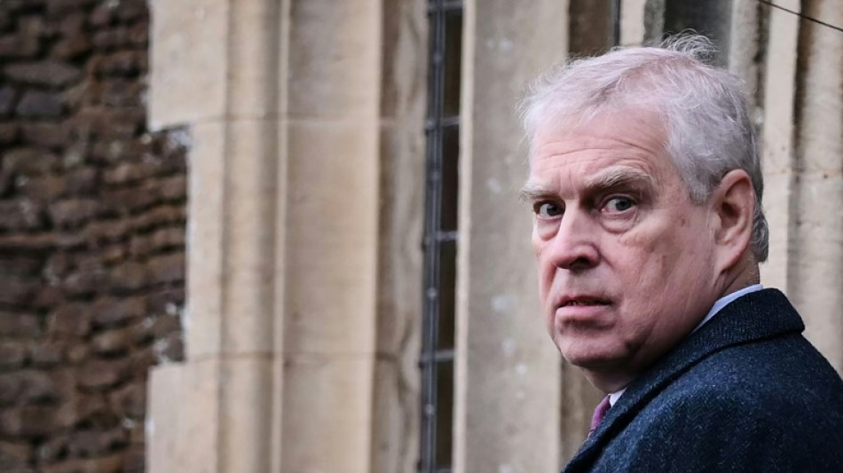 UK police hold ex-prince Andrew for hours in misconduct probe