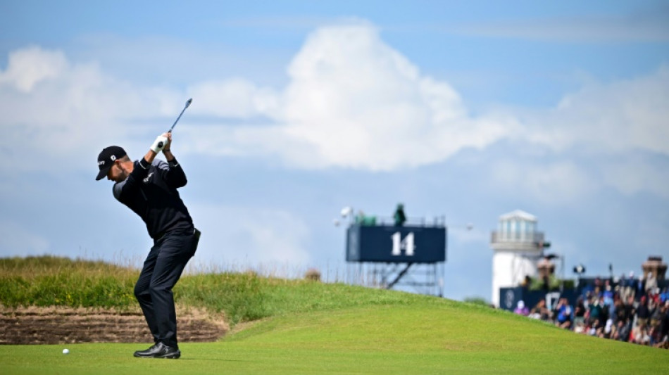 Hunter Harman becomes the hunted after taking lead at British Open