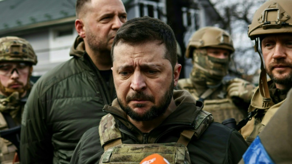 Zelensky devant le Conseil de s&eacute;curit&eacute; de l'ONU apr&egrave;s s'&ecirc;tre rendu &agrave; Boutcha