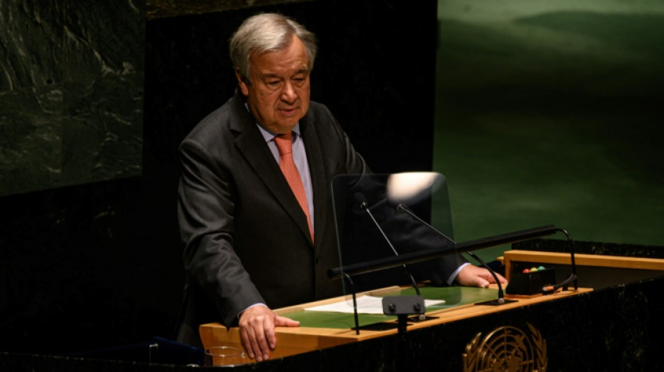 L'humanit&eacute; &agrave; "un malentendu" de l'"an&eacute;antissement nucl&eacute;aire", selon le chef de l'ONU