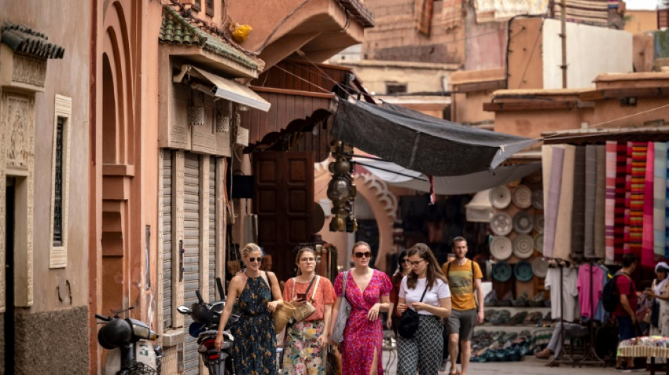 Marrakech, la ville ocre, retrouve des couleurs apr&egrave;s le Covid