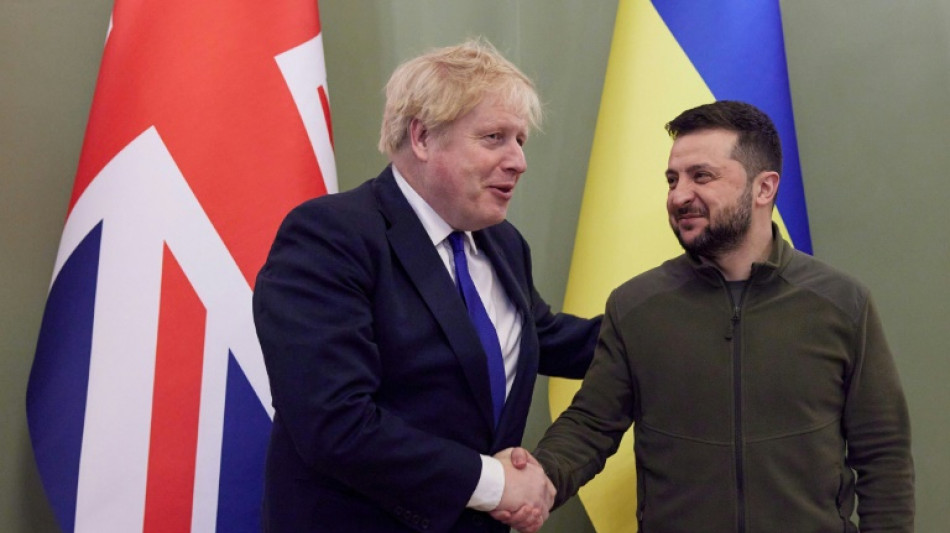 Boris Johnson &agrave; Kiev, l'Ukraine se pr&eacute;pare &agrave; l'offensive russe dans l'Est
