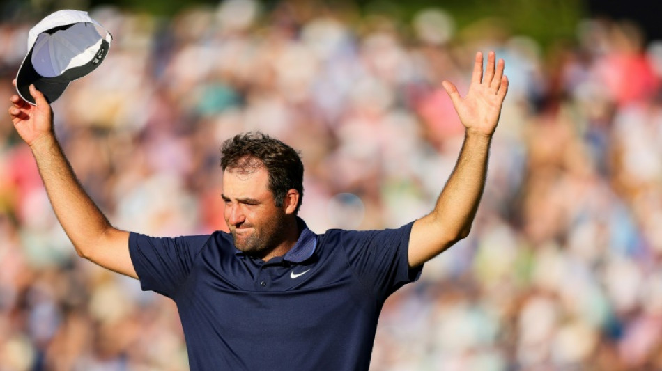 No.1 Scheffler outduels Rahm at PGA to capture third major title