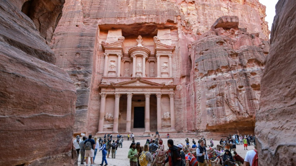 Le grand retour des touristes &agrave; Petra, la merveille du d&eacute;sert jordanien