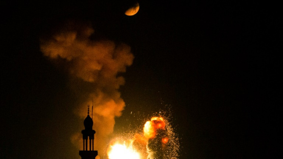 Gaza: poursuite des frappes isra&eacute;liennes et des tirs de roquettes vers Isra&euml;l