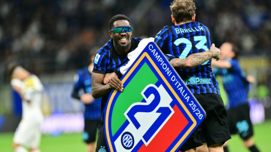 Italie: l'Inter Milan remet les points sur les i