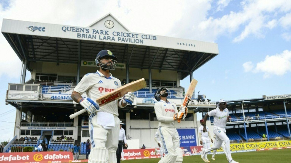 Kohli, Jadeja fall as India 373-6 at lunch against West Indies