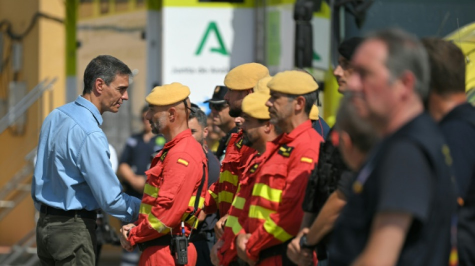 Spaniens Regierungschef ruft bei Besuch in Waldbrandgebiet zu besserer Pr&auml;vention auf