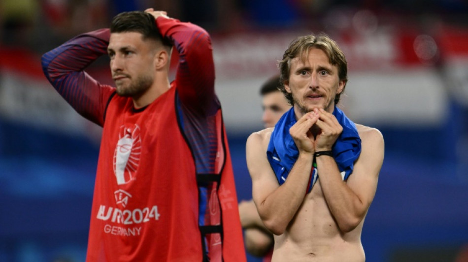 Euro-2024: l'&eacute;ternel Modric n'a pas suffi 