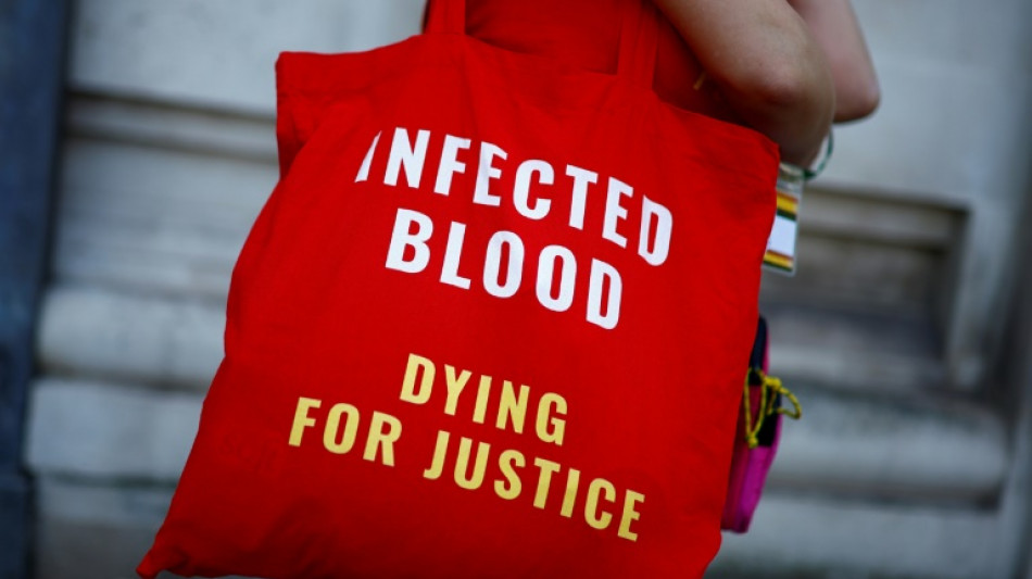 UK PM sorry for institutional cover-up in infected blood scandal